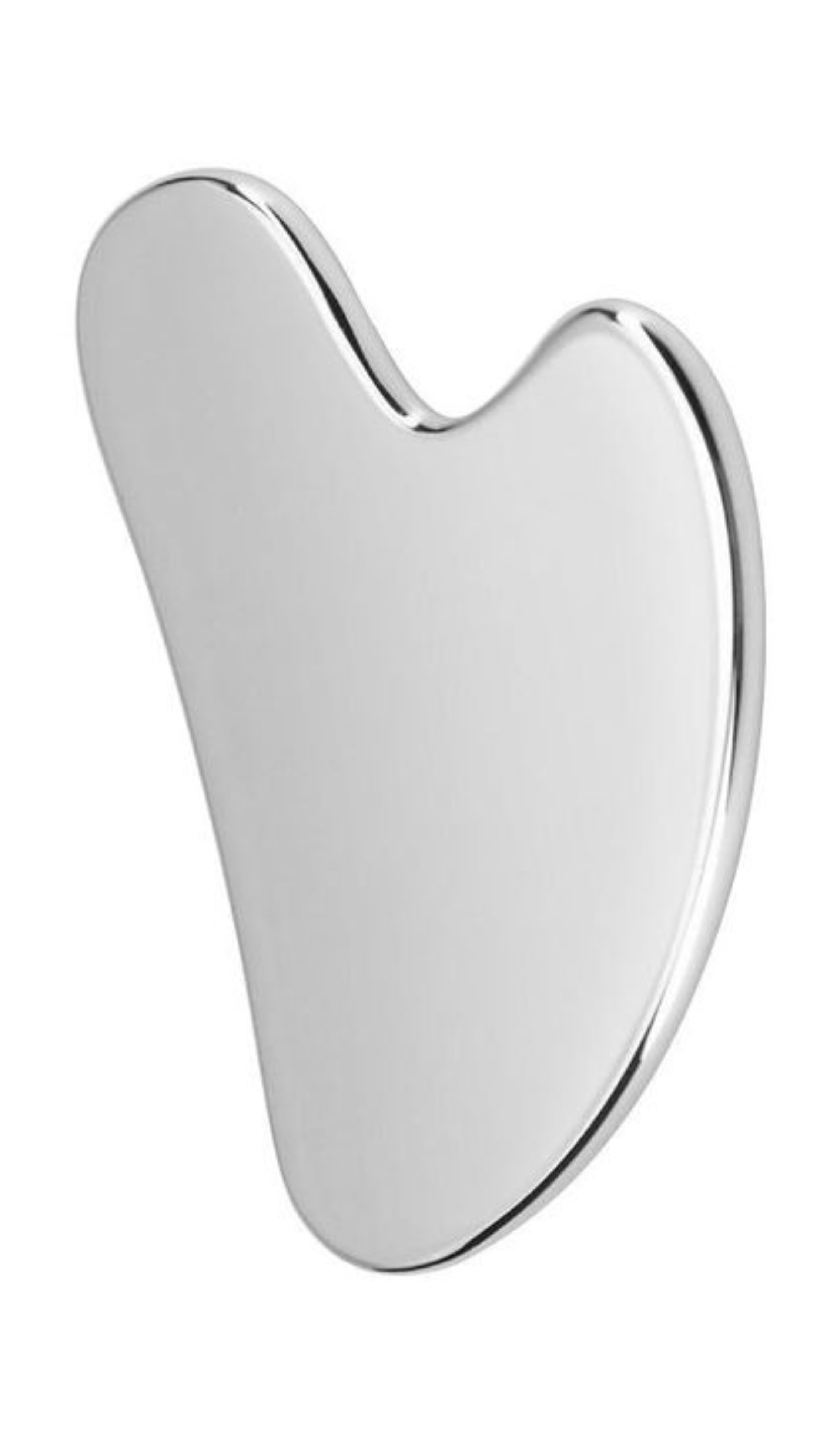 Radiance Sculptor: Mini Luxe Stainless Steel Gua Sha
